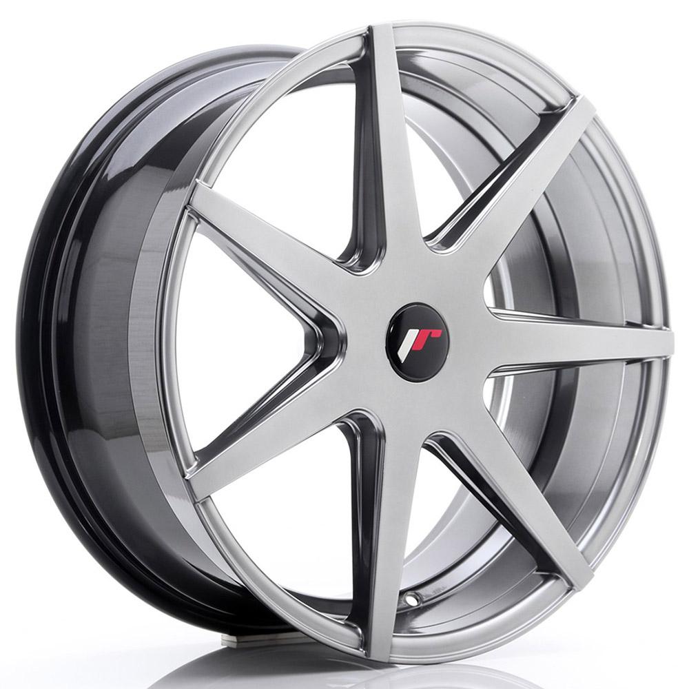 Jante JAPAN RACING JR20 8.5x19 pouces, entraxe 112, déport ET40, couleur HYPER BLACK - Jante non percée - Livraison + 72H