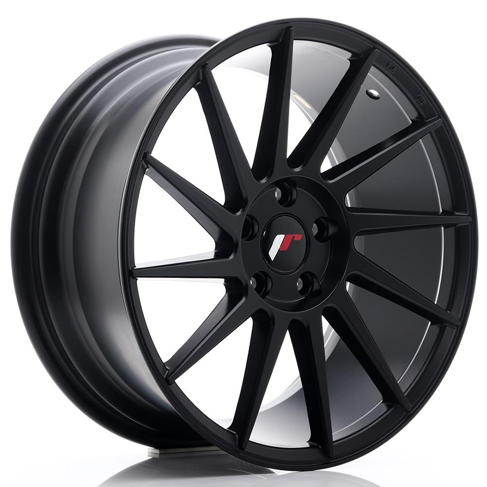 Jante JAPAN RACING JR22 8x19 pouces, entraxe 112, déport ET40, couleur NOIR MAT