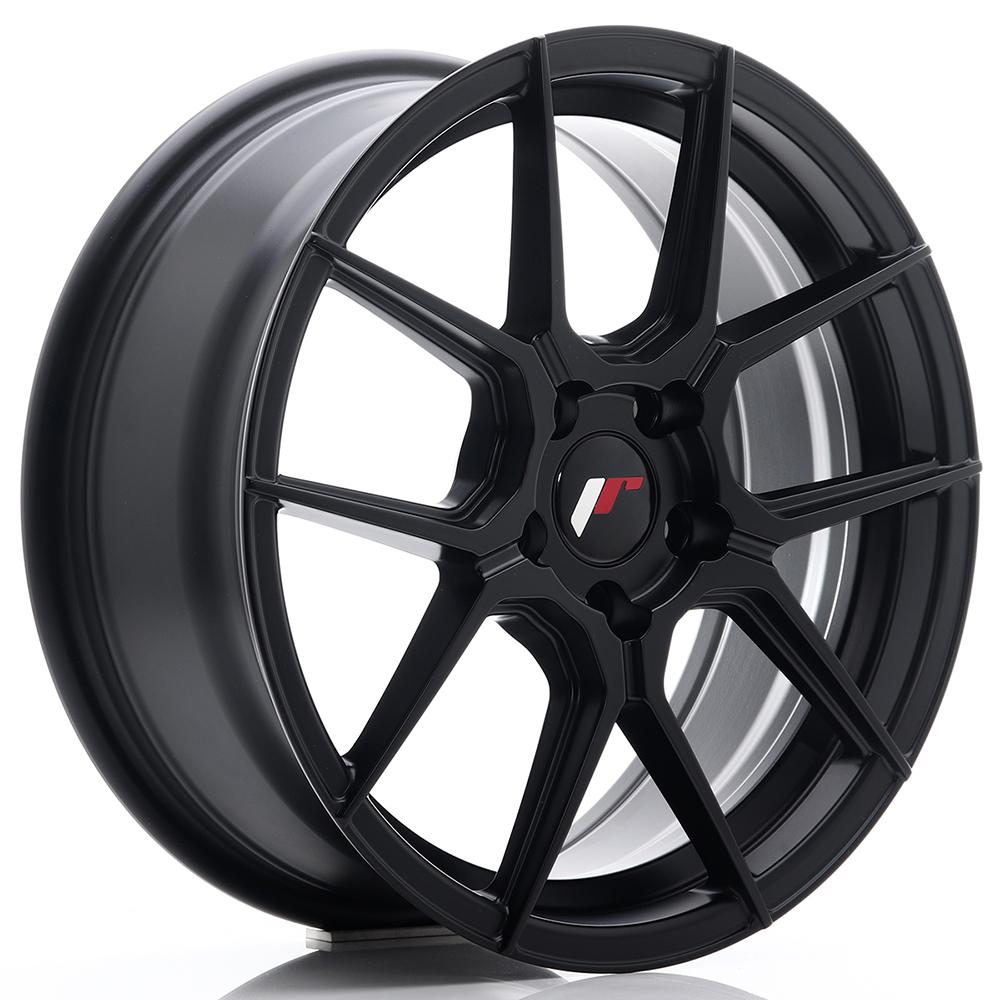 Jante JAPAN RACING JR30 8x17 pouces, entraxe 100, déport ET40, couleur NOIR MAT