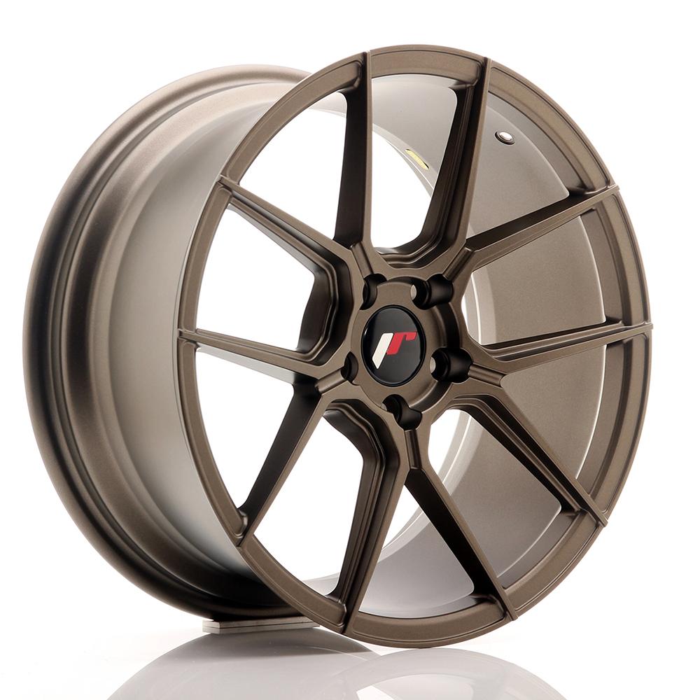 Jante JAPAN RACING JR30 8x19 pouces, entraxe 114, déport ET40, couleur BRONZE MAT