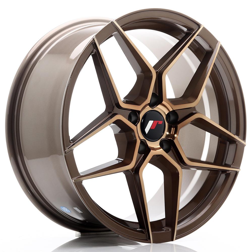 Jante JAPAN RACING JR34 8x18 pouces, entraxe 112, déport ET42, couleur BRONZE PATINE