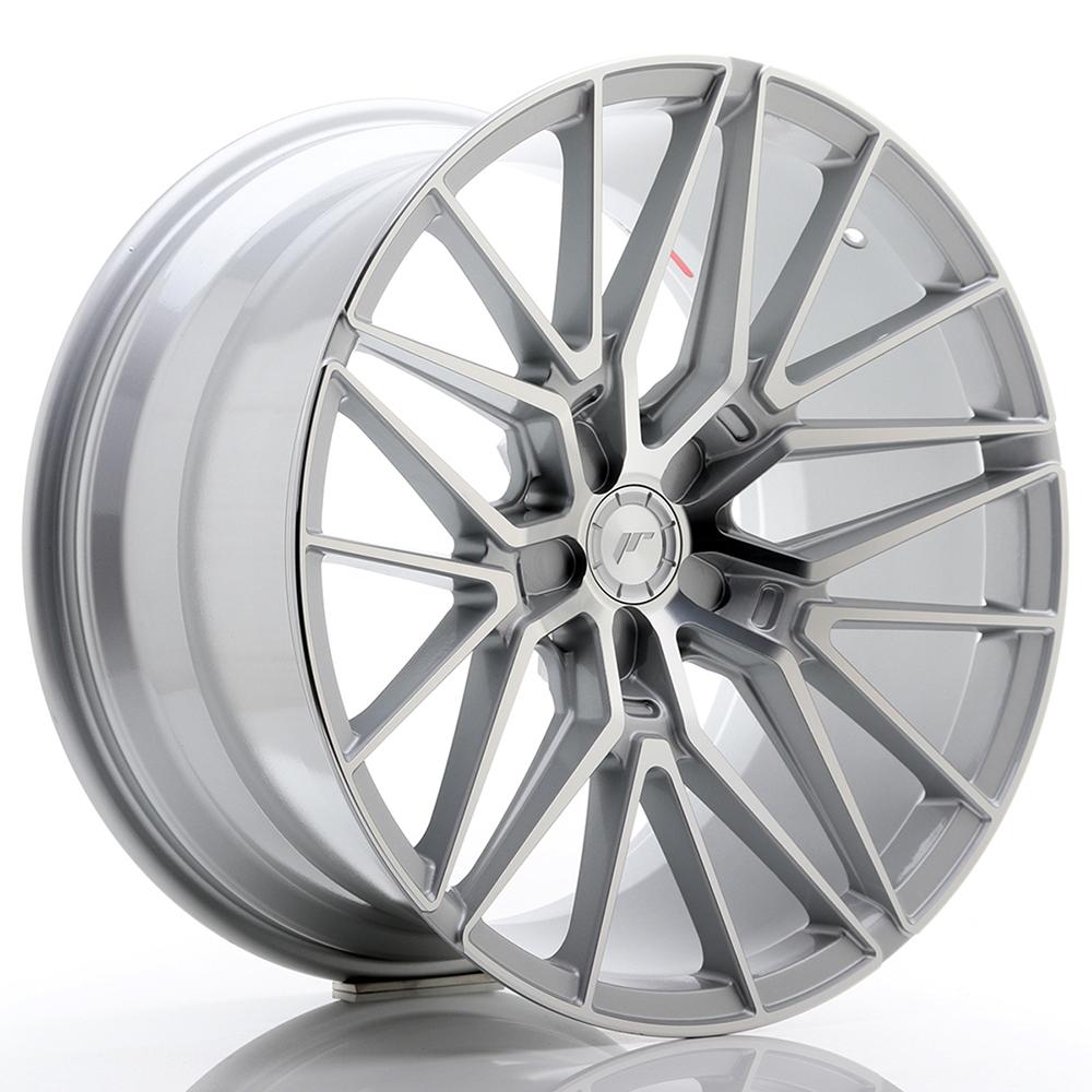Jante JAPAN RACING JR38 9.5x22 pouces, entraxe 112, déport ET25, couleur ARGENT FACE POLIE - Jante non percée - Livraison + 72H