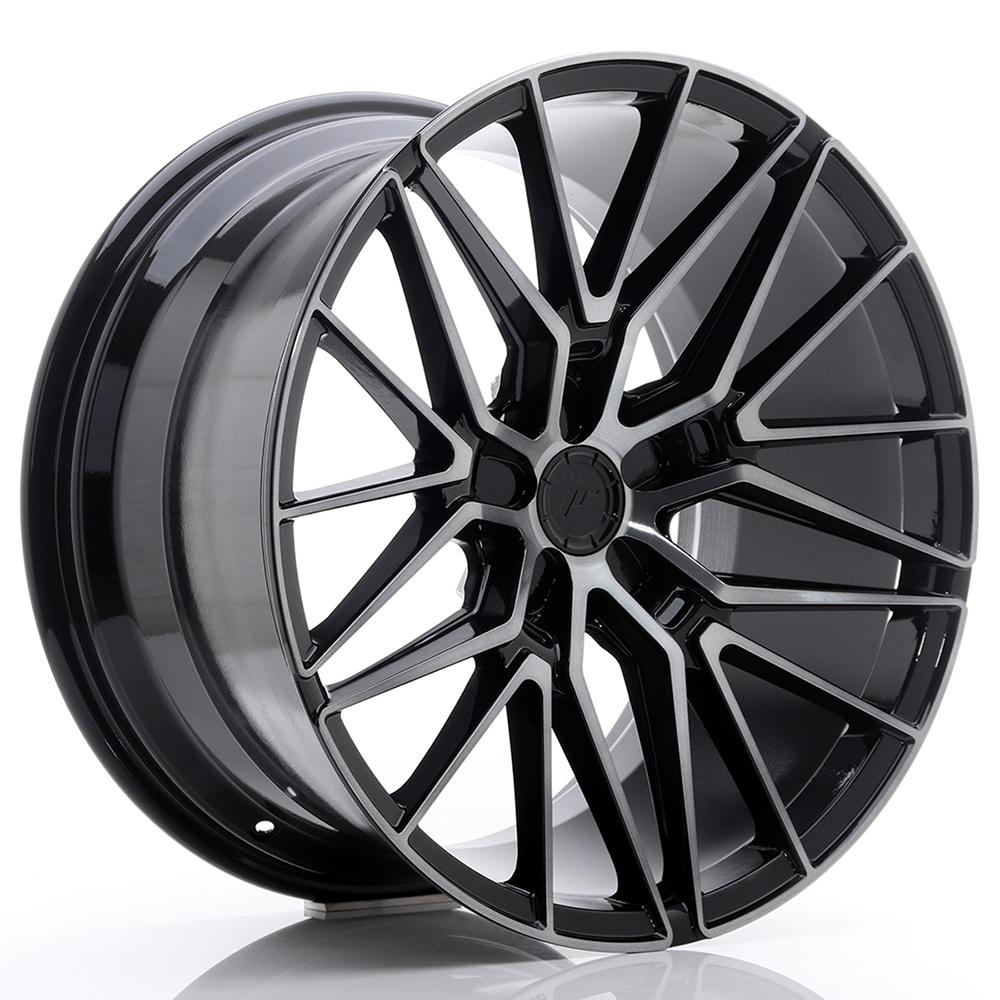 Jante JAPAN RACING JR38 9x22 pouces, entraxe 112, déport ET25, couleur NOIR FACE POLIE BROSSEE - Jante non percée - Livraison + 72H