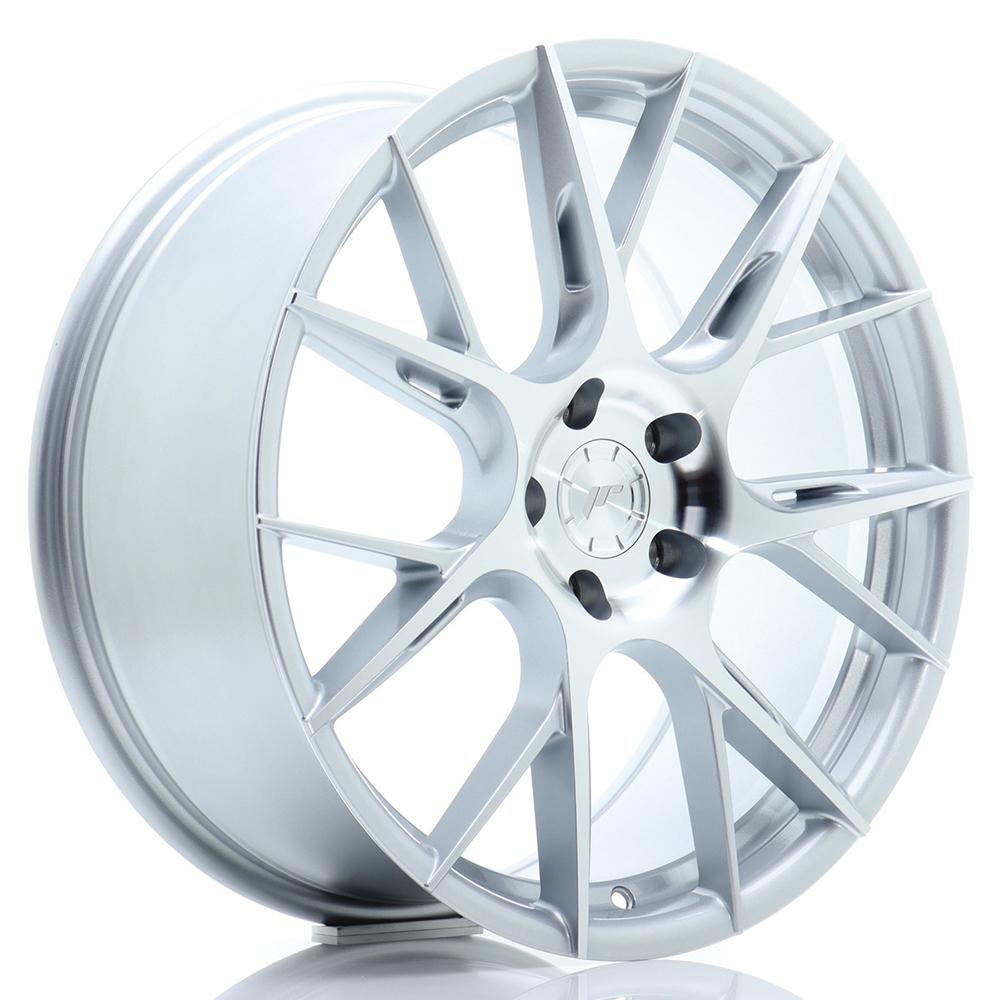 Jante JAPAN RACING JR42 8x19 pouces, entraxe 112, déport ET45, couleur ARGENT FACE POLIE