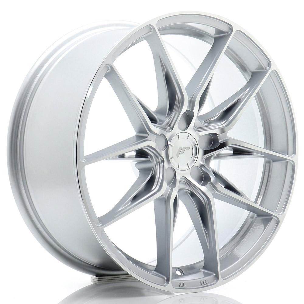 Jante JAPAN RACING JR44 8.5x19 pouces, entraxe 112, déport ET45, couleur ARGENT FACE POLIE