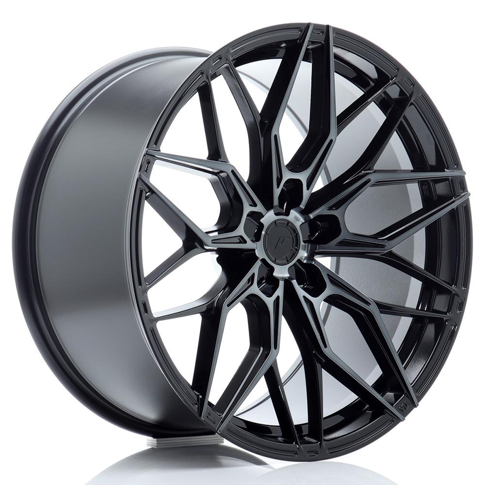 Jante JAPAN RACING JR46 8.5x19 pouces, entraxe 114.3, déport ET45, couleur NOIR FACE POLIE NOIRE - Jante non percée - Livraison + 72H