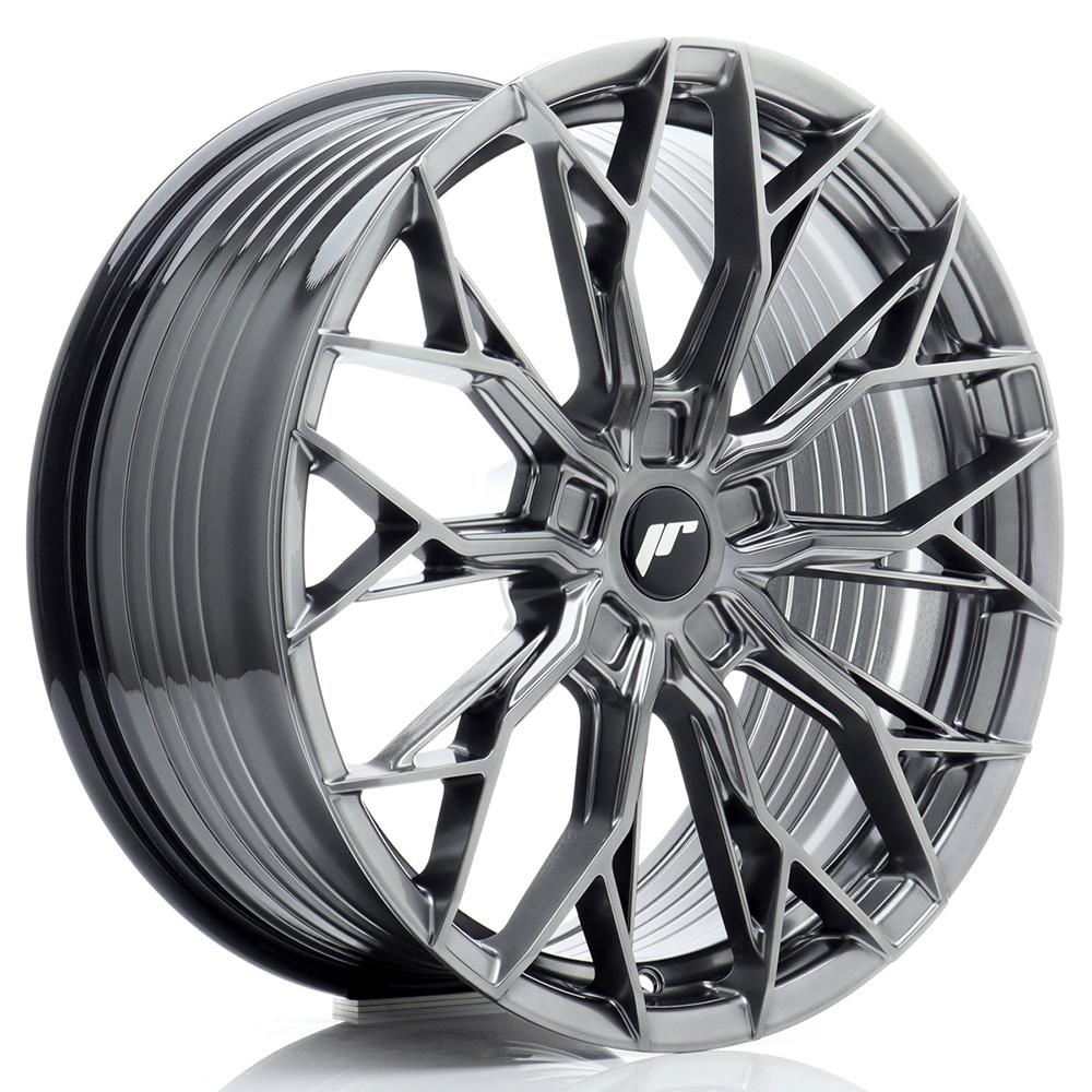 Jante JAPAN RACING JR49 6.5x15 pouces, entraxe 100, déport ET35, couleur HYPER BLACK