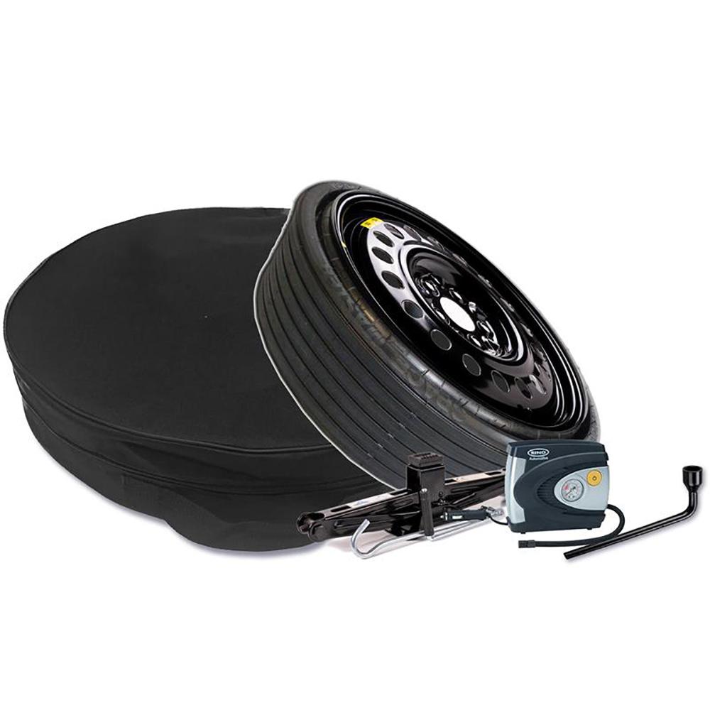 Jante EURASTEEL M7 4x18 pouces, entraxe 112, déport ET12, couleur Jante acier + Pneu 195/75R18. Dedicated - Taille du kit (jante et pneu) : 55x20cm.