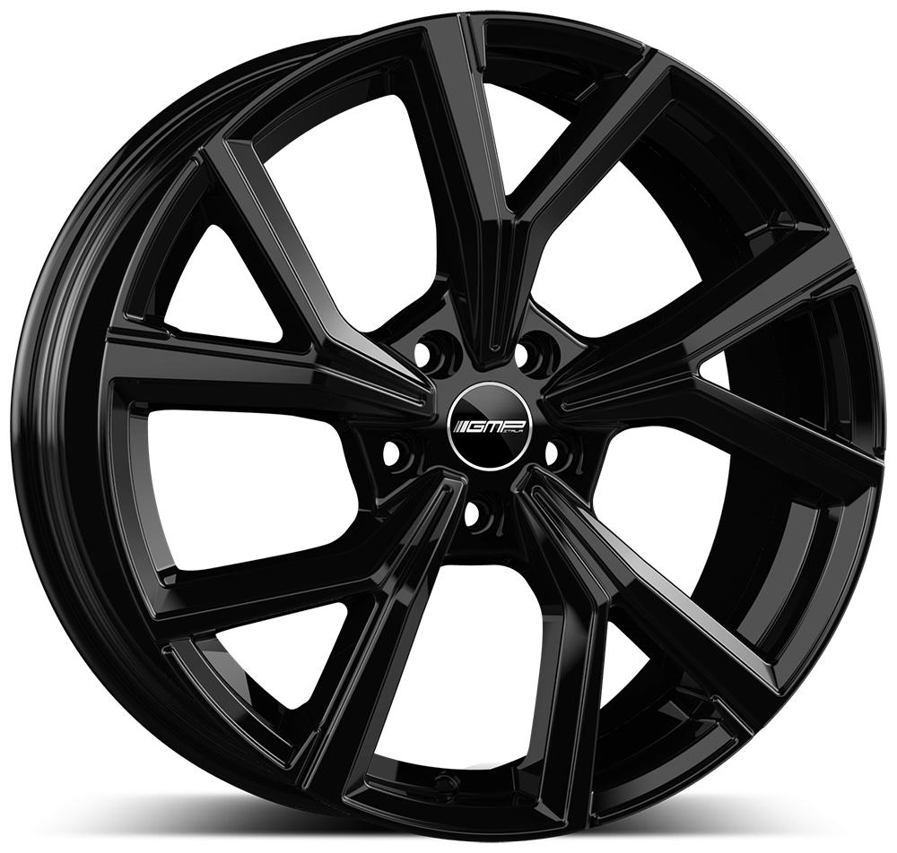 Jante GMP MENTOR 8x18 pouces, entraxe 112, déport ET35, couleur NOIR BRILLANT 