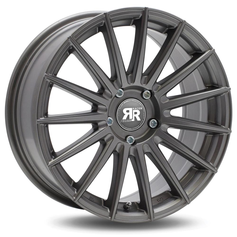 Jante RACER MONZA 6x15 pouces, entraxe 100, déport ET35, couleur GRIS