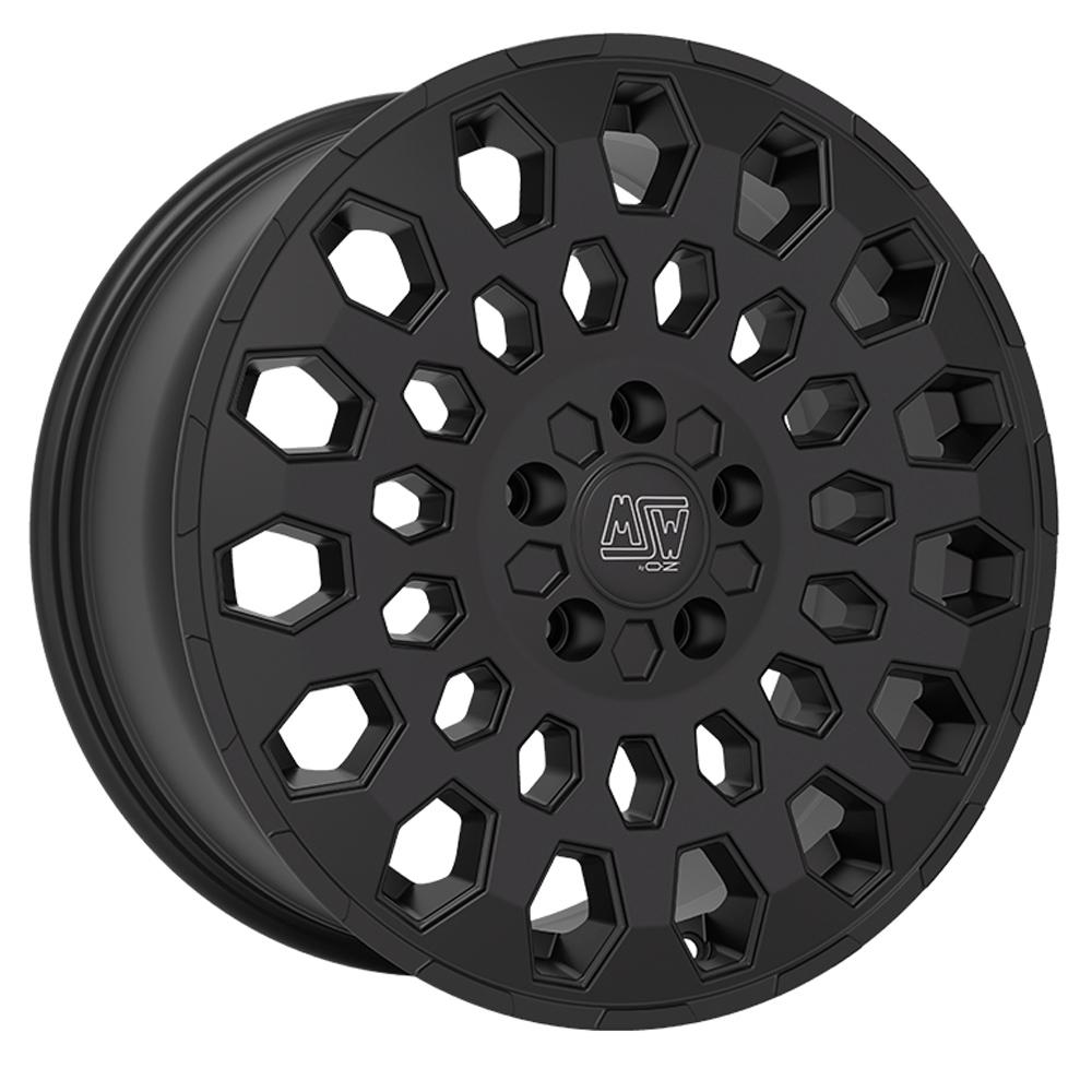 Jante MSW MSW99 VAN 8x18 pouces, entraxe 120, déport ET53, couleur NOIR MAT