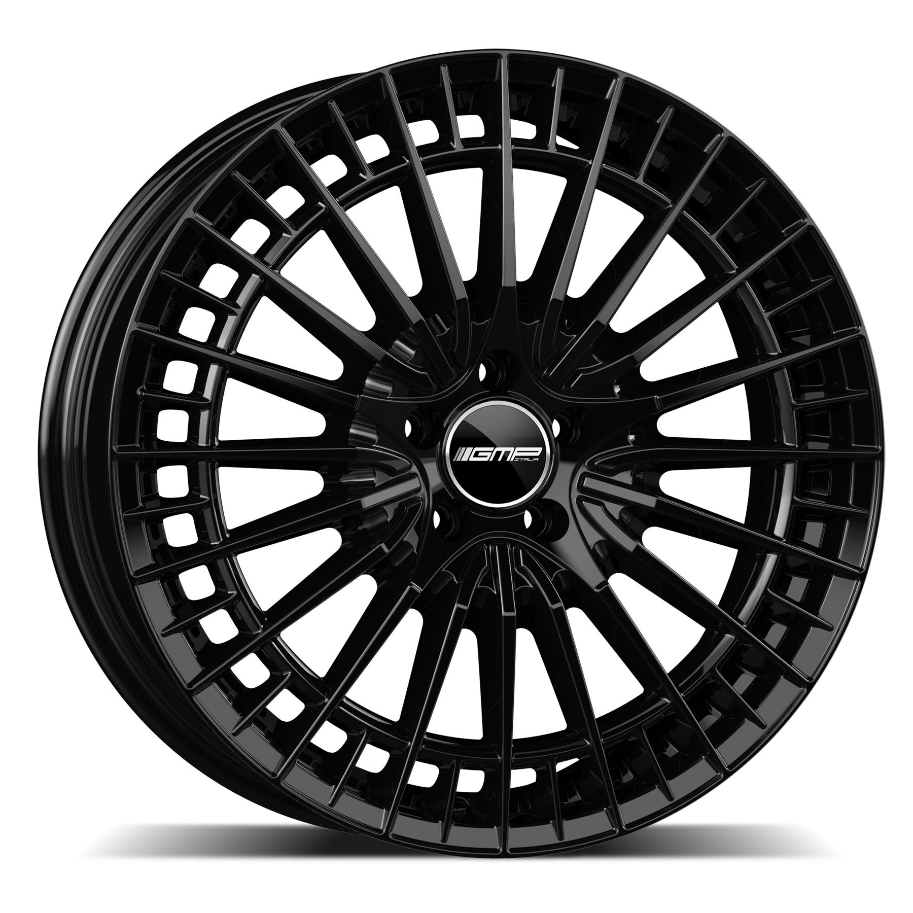 Jante GMP QSTAR 10x21 pouces, entraxe 112, déport ET22, couleur NOIR BRILLANT 