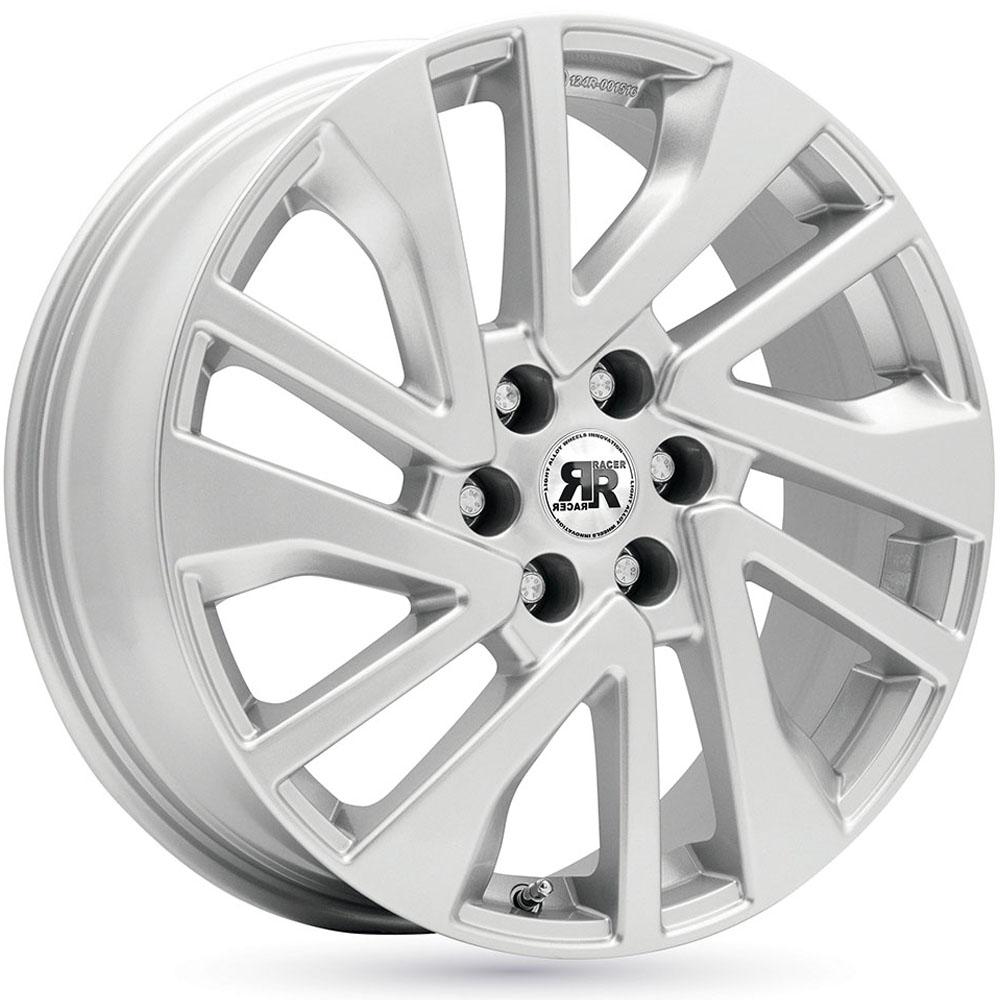 Jante RACER R-01 7x16 pouces, entraxe 114.3, déport ET45, couleur ARGENT