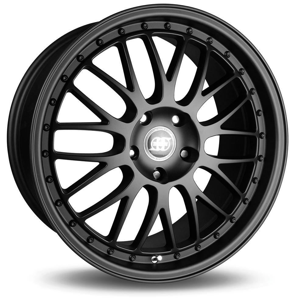 Jante INFINY R1 LIGHT 9.5x19 pouces, entraxe 112, déport ET45, couleur NOIR