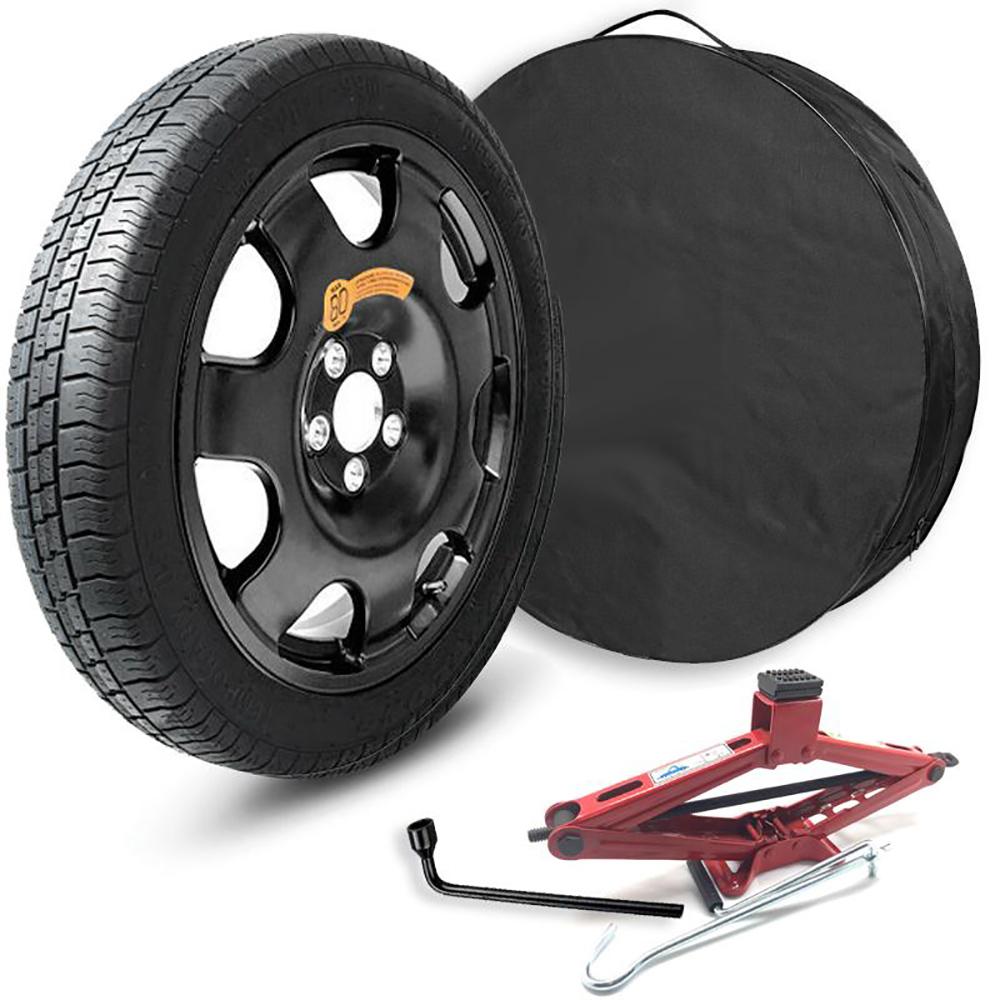 Jante EURASTEEL M7 4x18 pouces, entraxe 112, déport ET0, couleur Jante alu + Pneu 125/70 R18. Dedicated - Taille du kit (jante et pneu) 64x13cm.