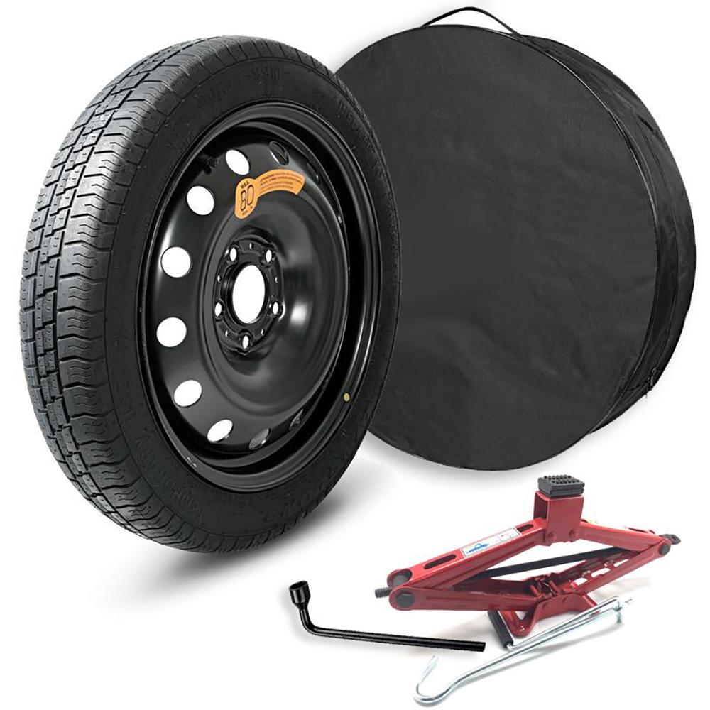 Jante EURASTEEL M7 4x17 pouces, entraxe 114, déport ET10, couleur Jante acier + Pneu 155/90R17. Dedicated - Taille du kit (jante et pneu) : 72x16cm.