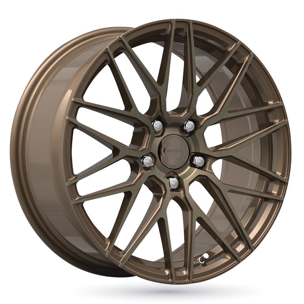 Jante INFINY RX 8x18 pouces, entraxe 112, déport ET40, couleur BRONZE