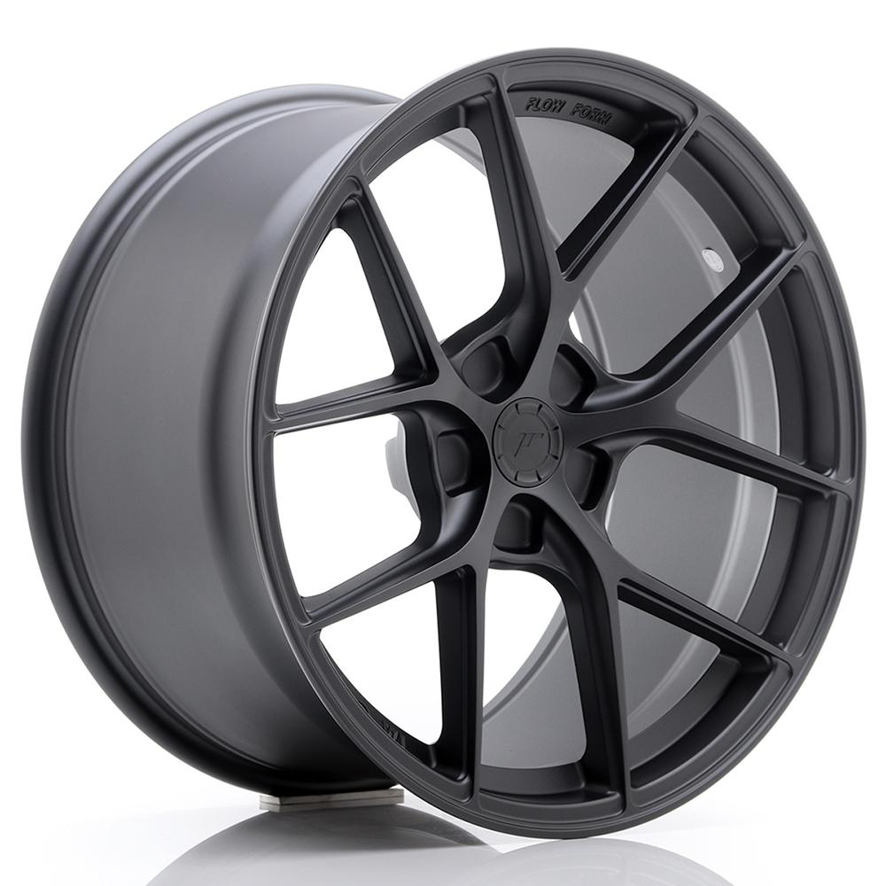 Jante JAPAN RACING SL01 8x17 pouces, entraxe 100, déport ET35, couleur GRIS MAT
