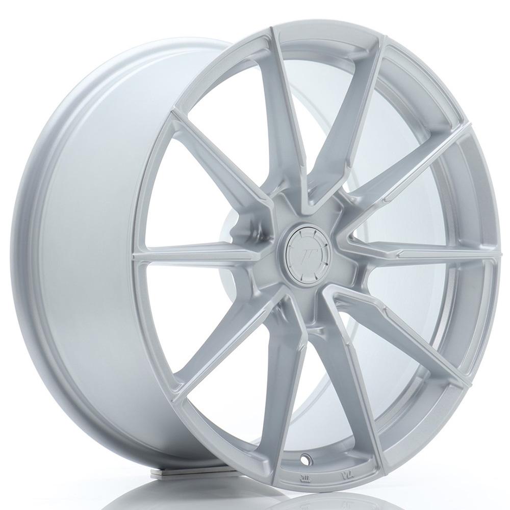 Jante JAPAN RACING SL02 8.5x19 pouces, entraxe 112, déport ET45, couleur ARGENT MAT - Jante non percée - Livraison + 72H