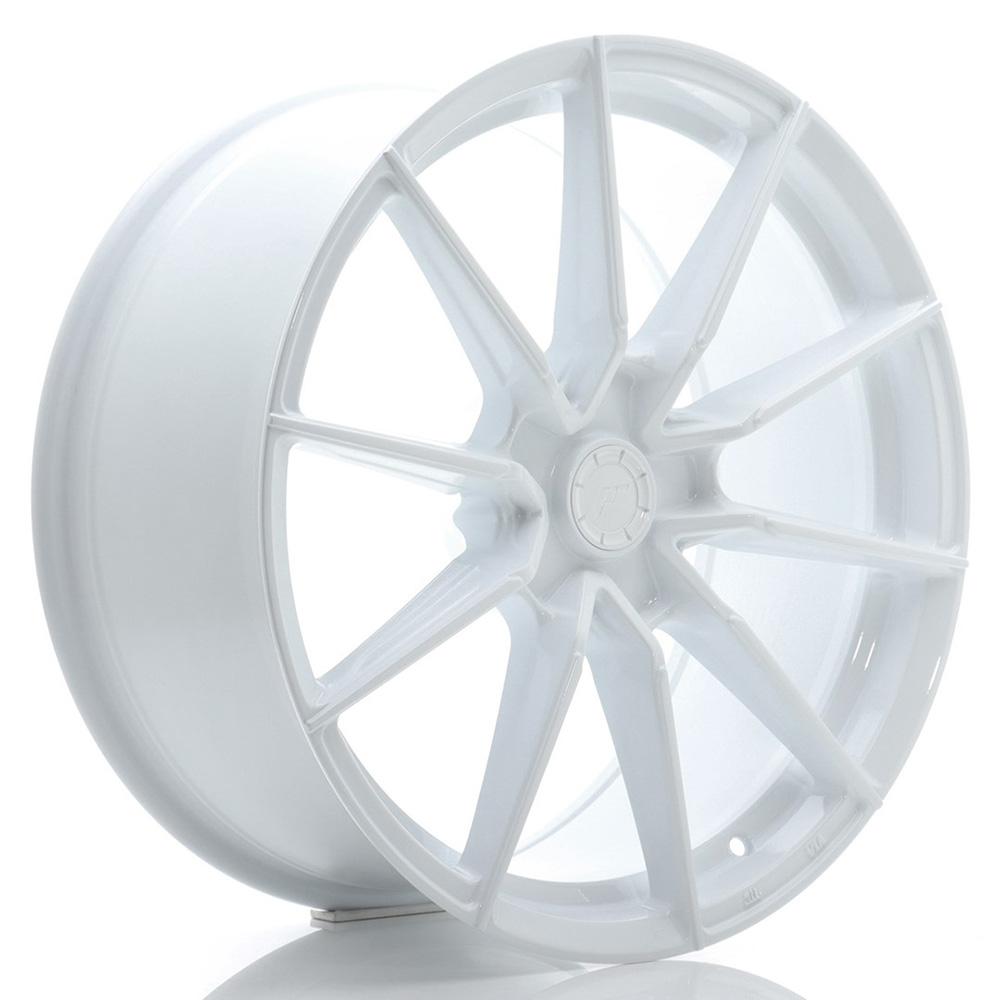 Jante JAPAN RACING SL02 8.5x19 pouces, entraxe 112, déport ET35, couleur BLANC - Jante non percée - Livraison + 72H