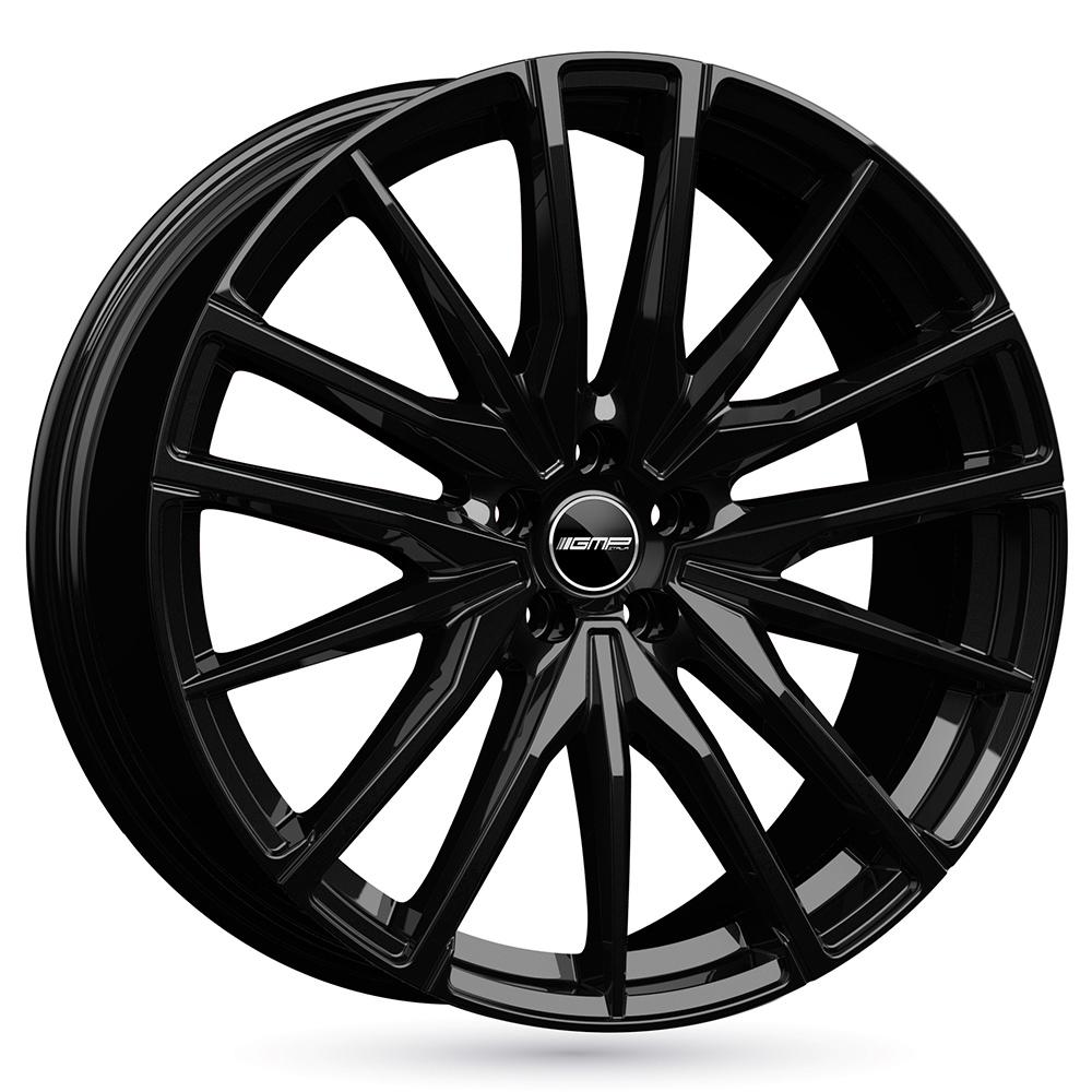 Jante GMP SPARTA 10.5x20 pouces, entraxe 114.3, déport ET43, couleur NOIR BRILLANT 