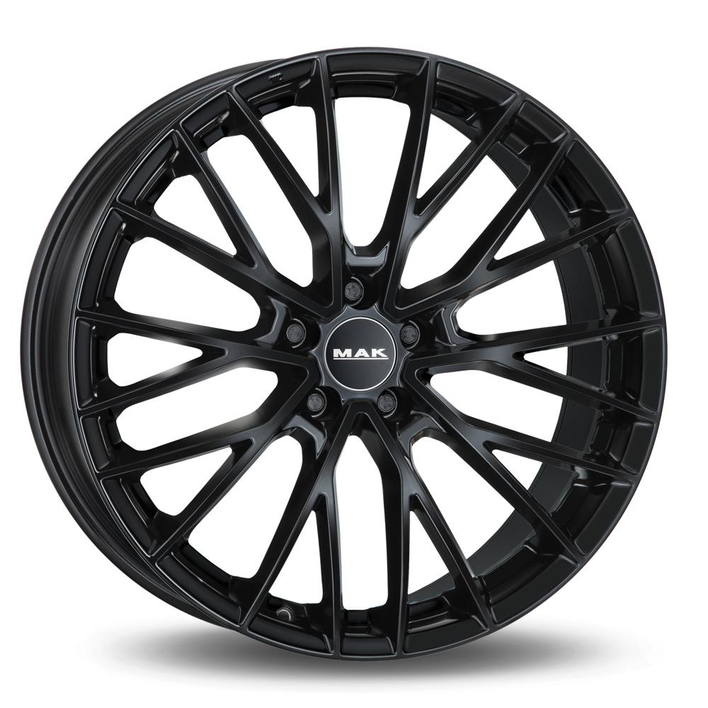 Jante MAK SPECIALE-D 9.5x19 pouces, entraxe 112, déport ET20, couleur NOIR BRILLANT
