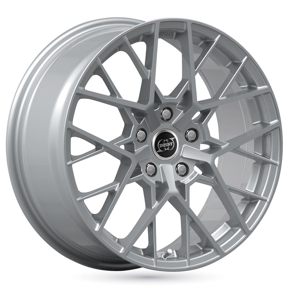 Jante INFINY TONIX 8.5x19 pouces, entraxe 120, déport ET35, couleur ARGENT