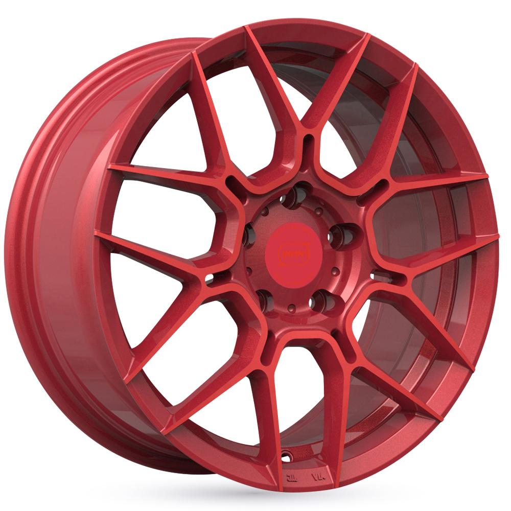 Jante INFINY TRAXX 7.5x17 pouces, entraxe 112, déport ET42, couleur ROUGE