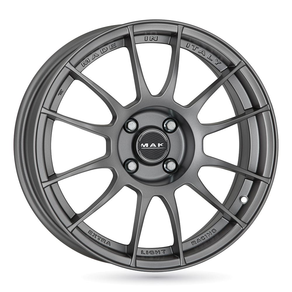 Jante MAK XLR 7.5x18 pouces, entraxe 112, déport ET45, couleur GRIS MAT 