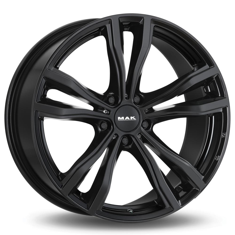 Jante MAK X-MODE 9x19 pouces, entraxe 112, déport ET32, couleur NOIR BRILLANT