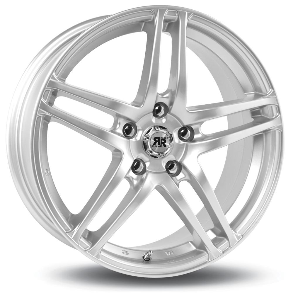Jante RACER ZENITH 6.5x15 pouces, entraxe 114.3, déport ET35, couleur ARGENT
