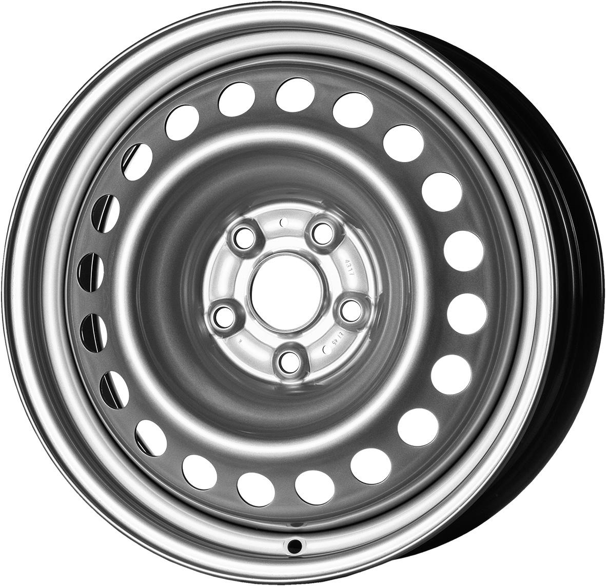 Jante MW M2 6.5x17 pouces, entraxe 114.3, déport ET45, couleur ARGENT