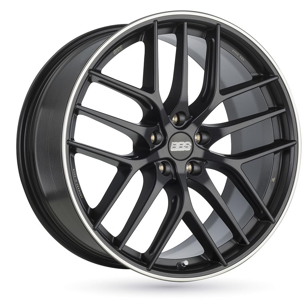 Jante BBS CC-R 9x19 pouces, entraxe 112, déport ET42, couleur NOIR SATIN