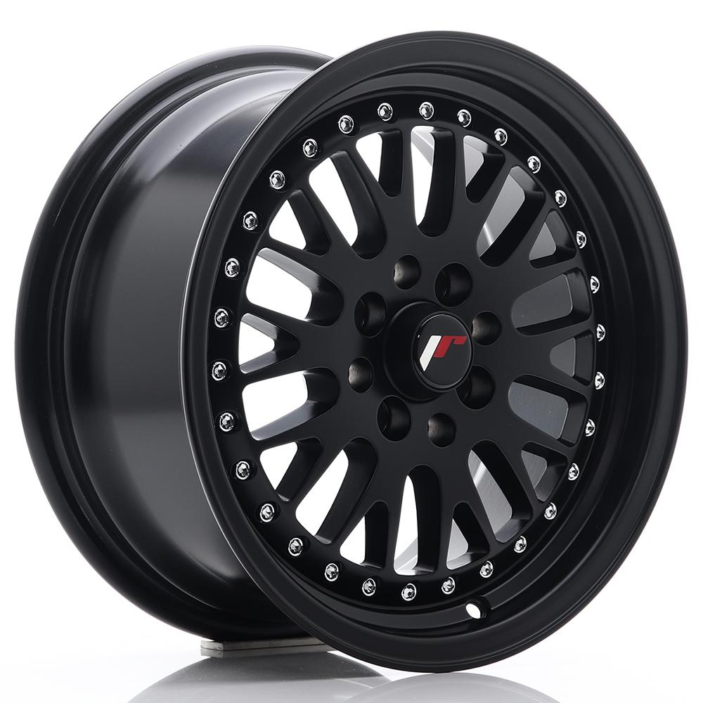 Jante JAPAN RACING JR10 7x15 pouces, entraxe 108, déport ET30, couleur NOIR MAT