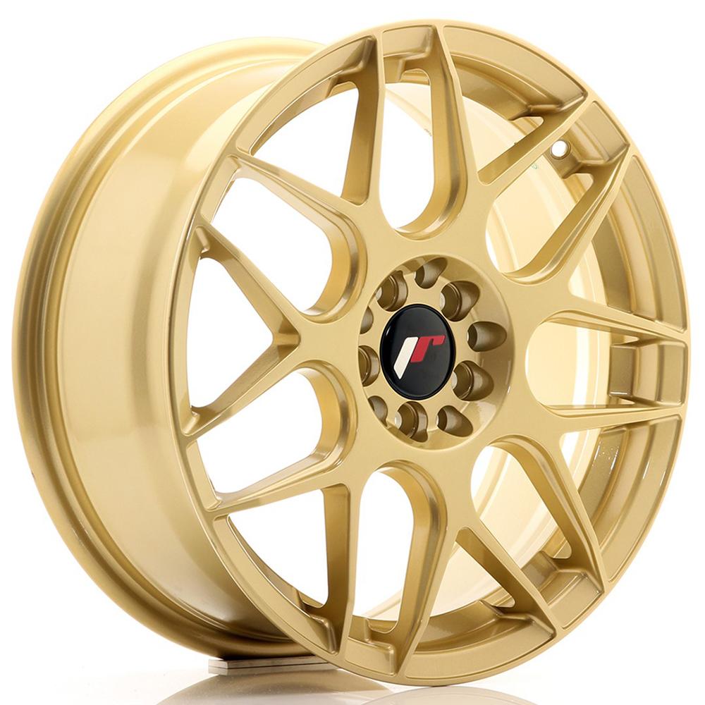 Jante JAPAN RACING JR18 8x18 pouces, entraxe 114, déport ET40, couleur OR