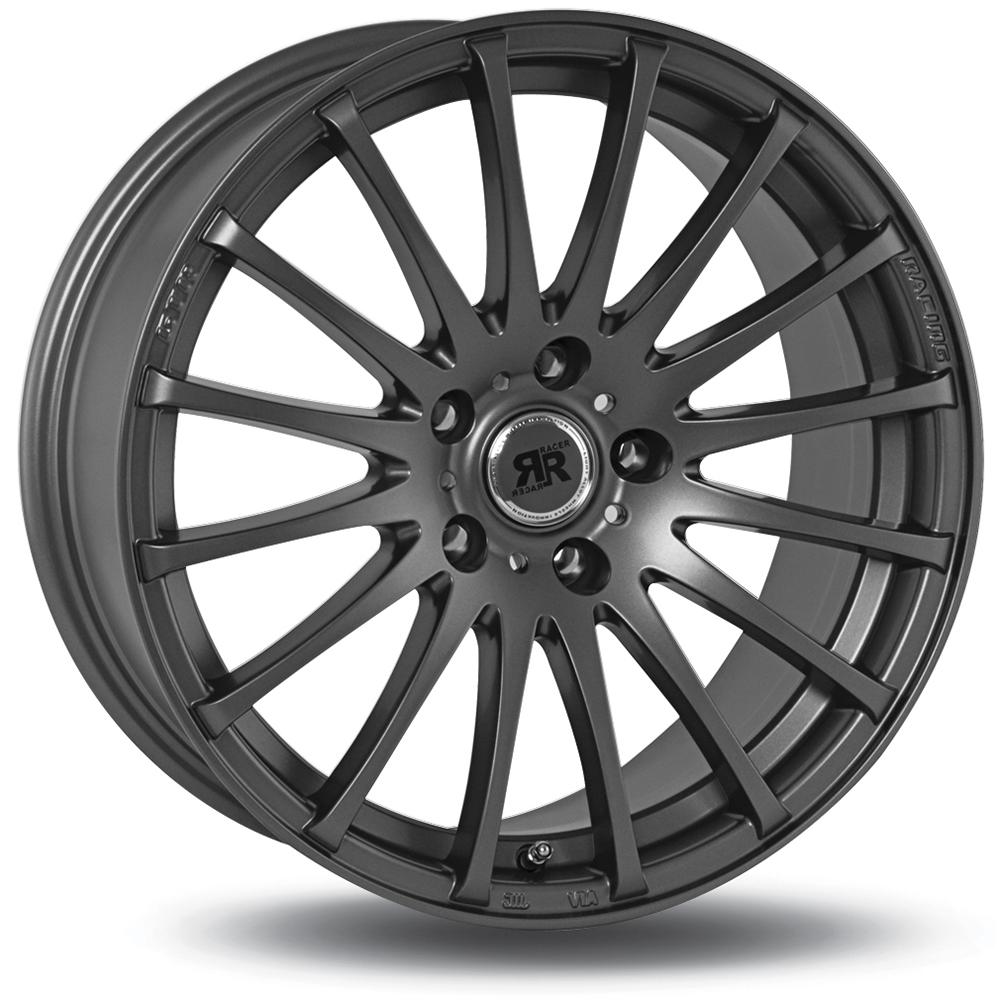 Jante RACER HELIX 6.5x15 pouces, entraxe 114.3, déport ET35, couleur GRIS