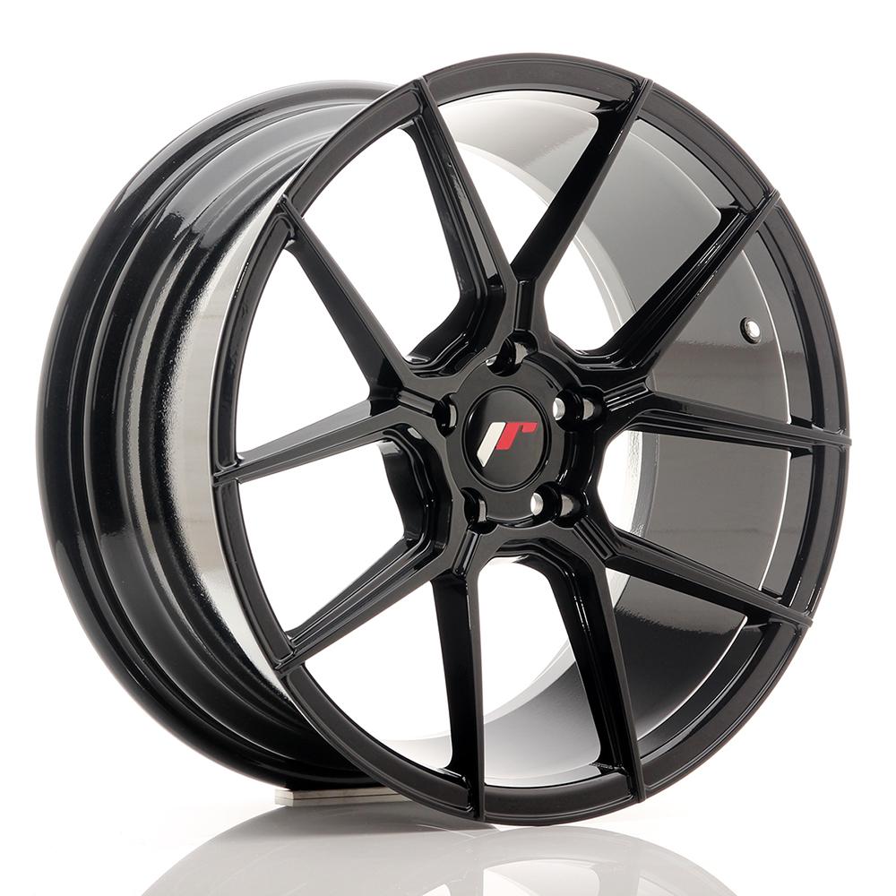 Jante JAPAN RACING JR30 10x20 pouces, entraxe 112, déport ET40, couleur NOIR BRILLANT