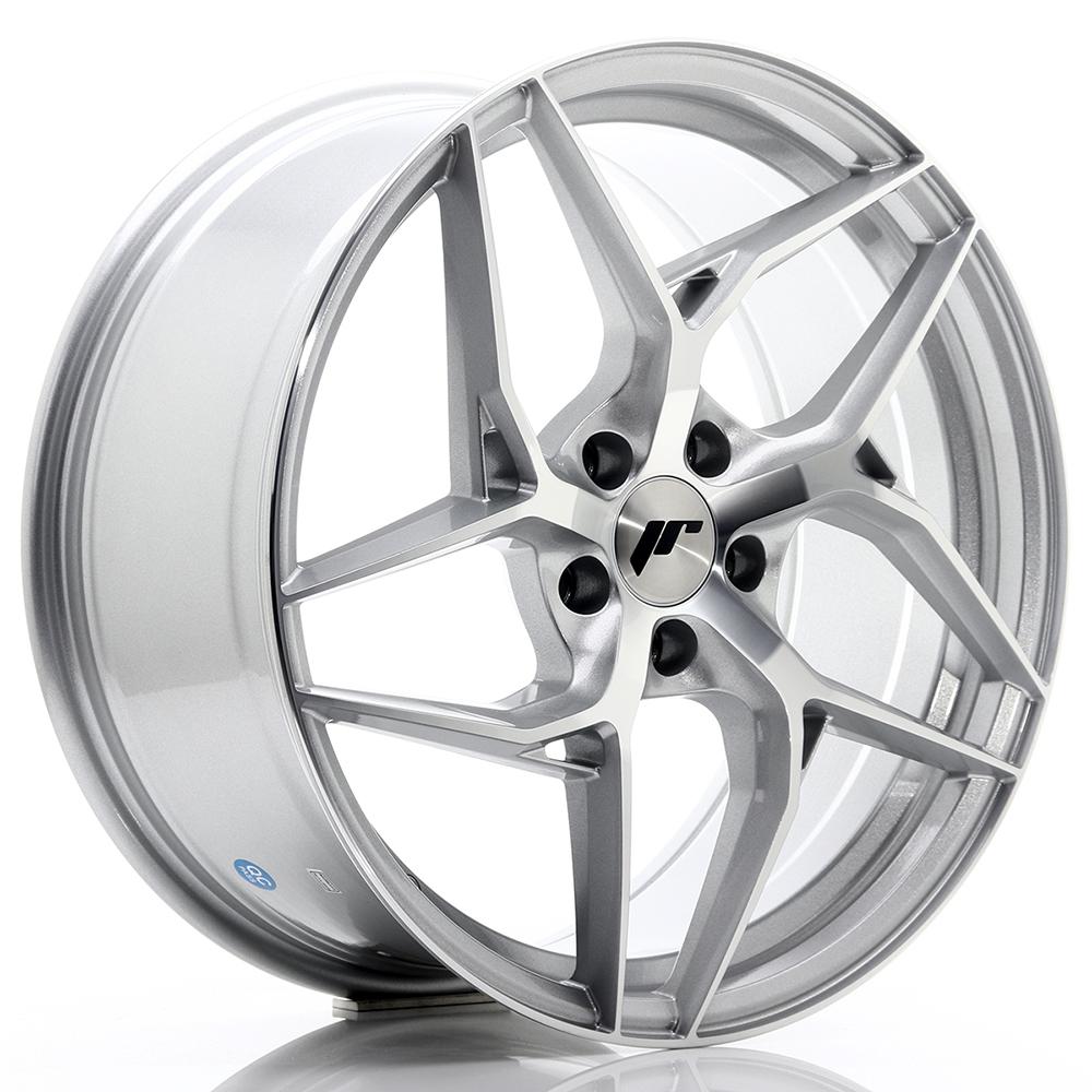 Jante JAPAN RACING JR35 8x19 pouces, entraxe 112, déport ET45, couleur ARGENT FACE POLIE