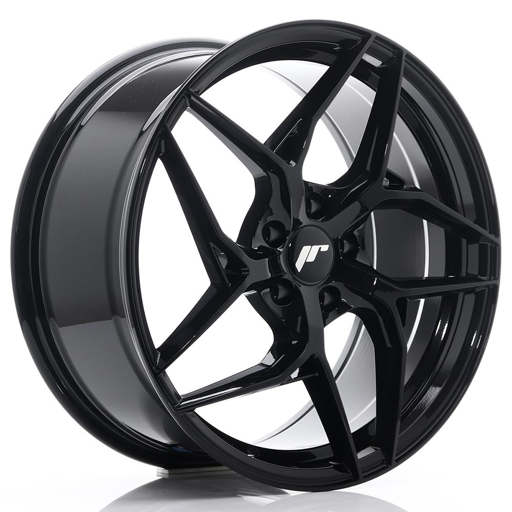 Jante JAPAN RACING JR35 8x19 pouces, entraxe 112, déport ET45, couleur NOIR BRILLANT
