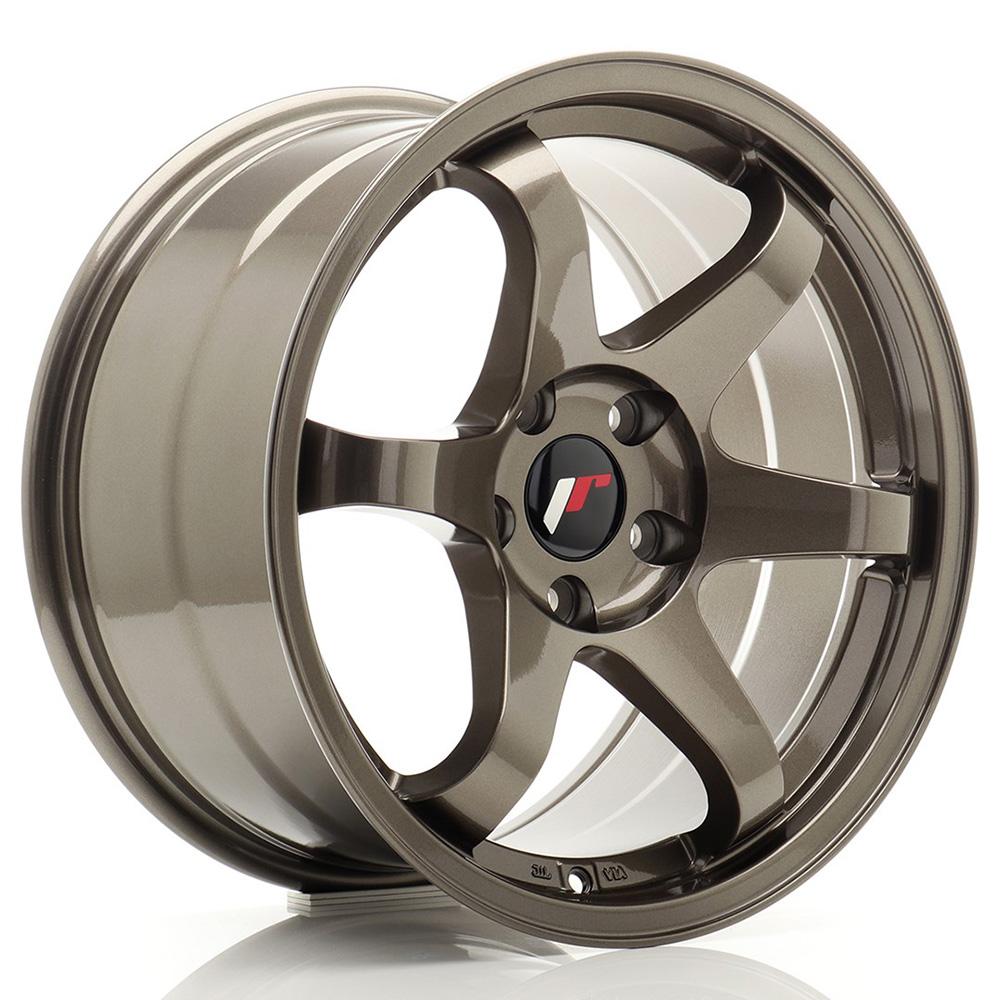 Jante JAPAN RACING JR3 9x17 pouces, entraxe 120, déport ET35, couleur BRONZE