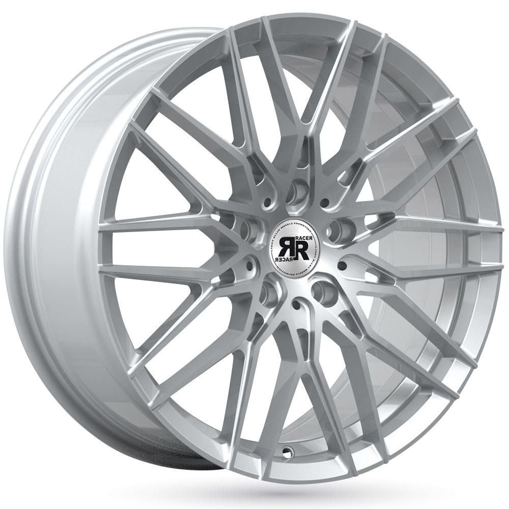 Jante RACER RAPTOR 7.5x17 pouces, entraxe 112, déport ET42, couleur ARGENT
