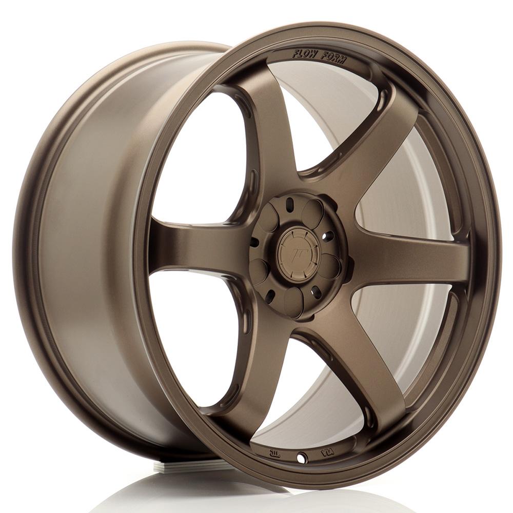 Jante JAPAN RACING SL03 8x18 pouces, entraxe 100, déport ET35, couleur BRONZE MAT
