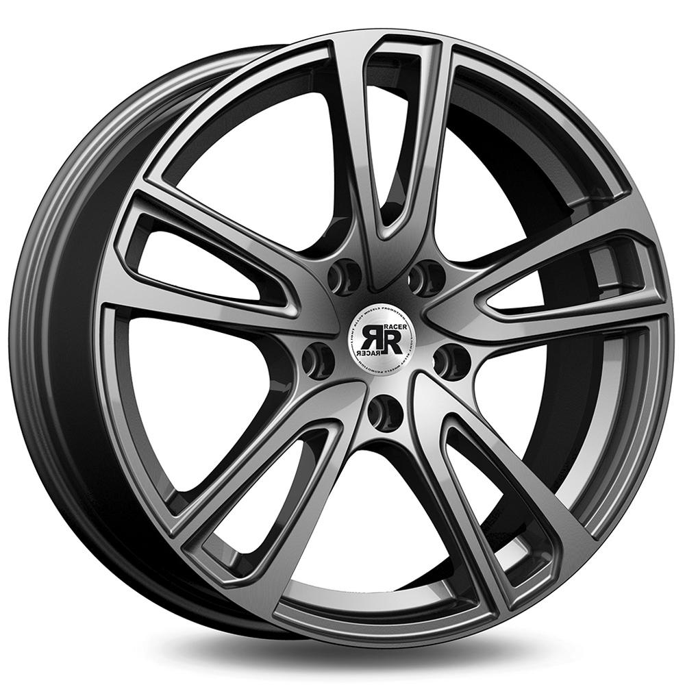 Jante RACER WAVE 6x16 pouces, entraxe 108, déport ET40, couleur GRIS